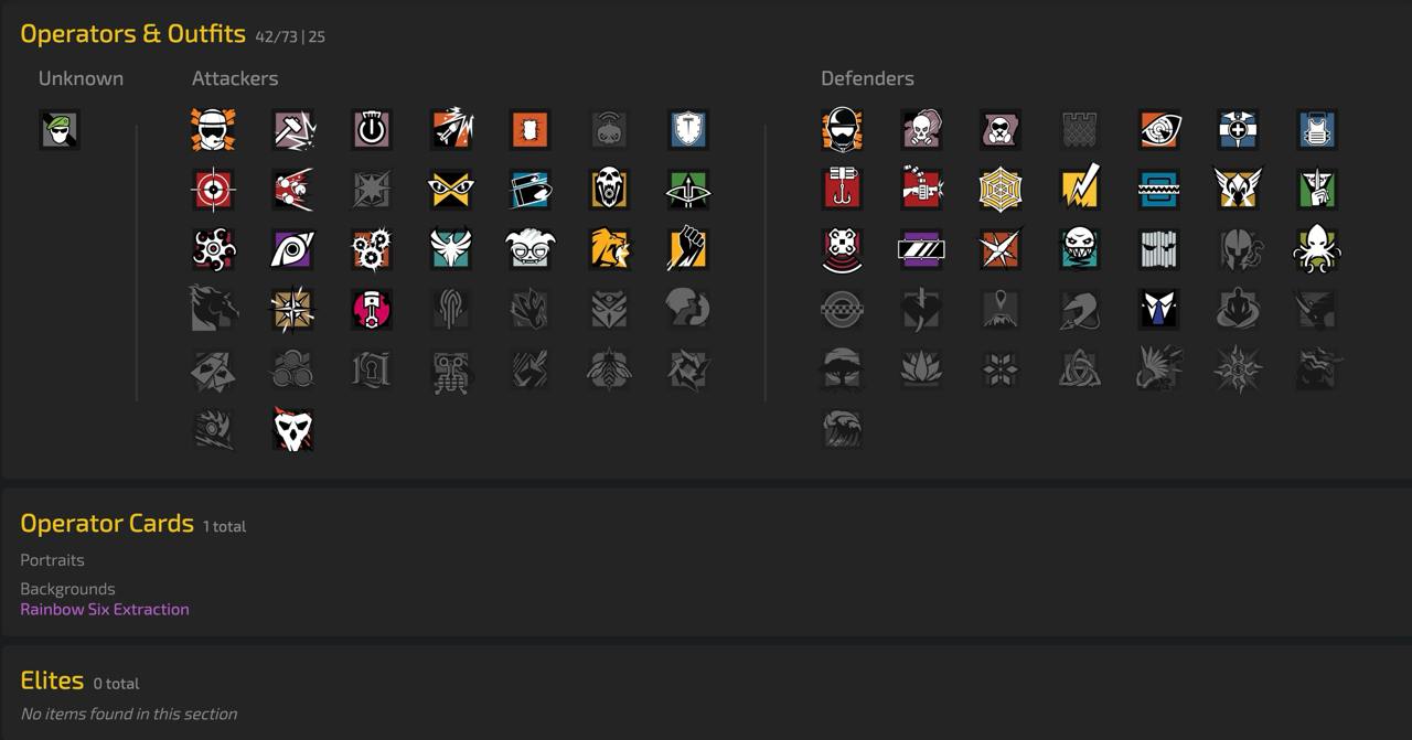 Rainbow Six Siege - R6 Uplay • 30 Level + 42 Operators + 65 Skins + Black Ice