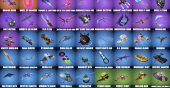Stacked accounts - 78 Skins (PSN, Xbox, PC, Nintendo)